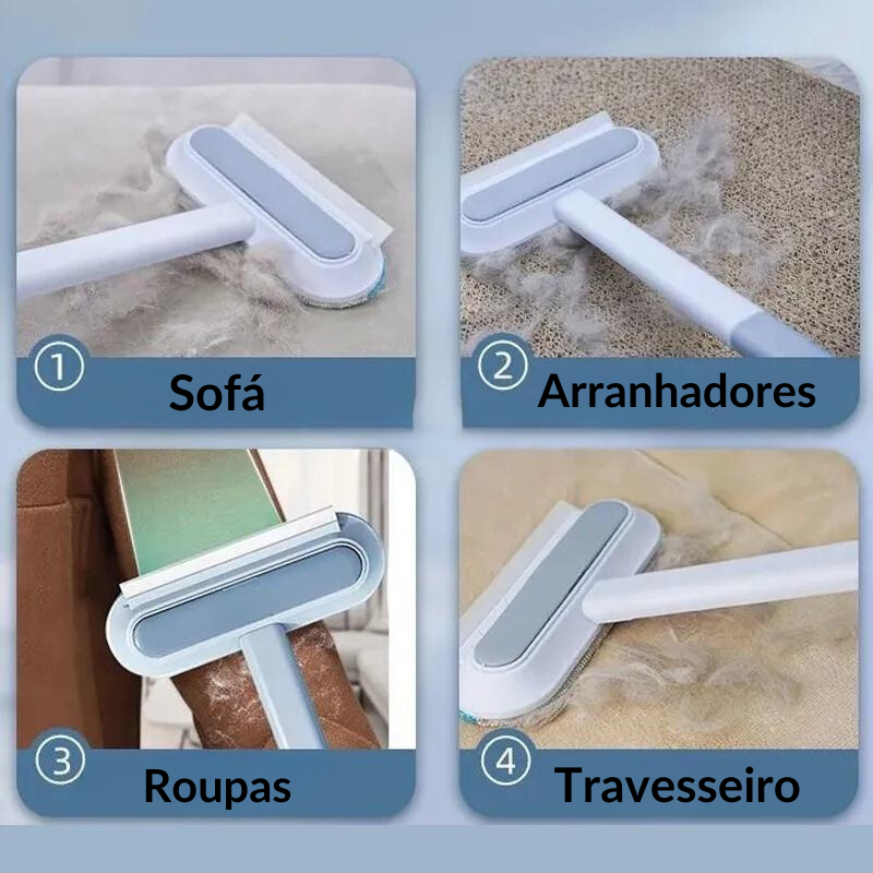 Removedor e limpador de pelos para Pets