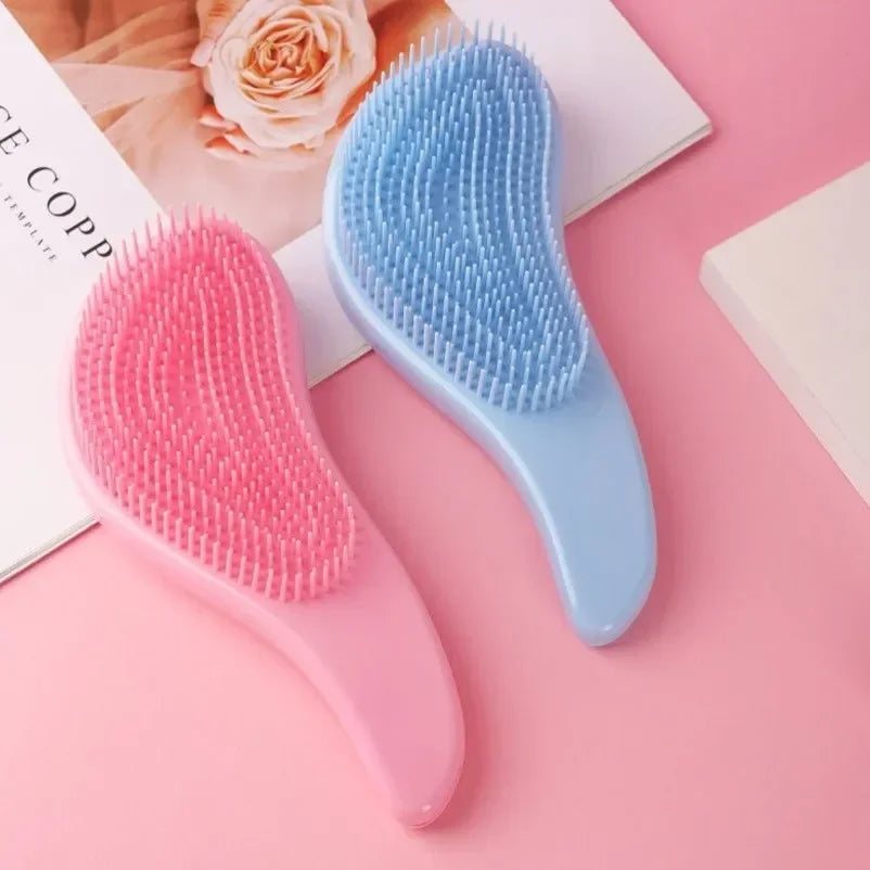 Magic Detangling Comb Anti-static Massage Hair Brush Tangle Detangle Air Cushion Hair Brush Comb Salon Barber Hair Styling Tools